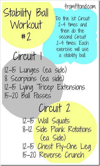 Stability Ball Workout 2