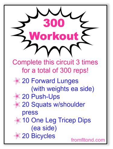 300 Workout #2