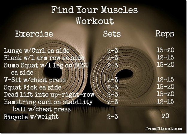 Find Your Muscles Workout