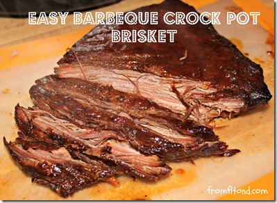 Easy Barbeque Crock Pot Brisket